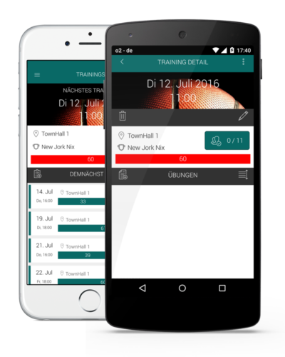 Details zum Training in der 99coaches App Details zum Training in der 99coaches App