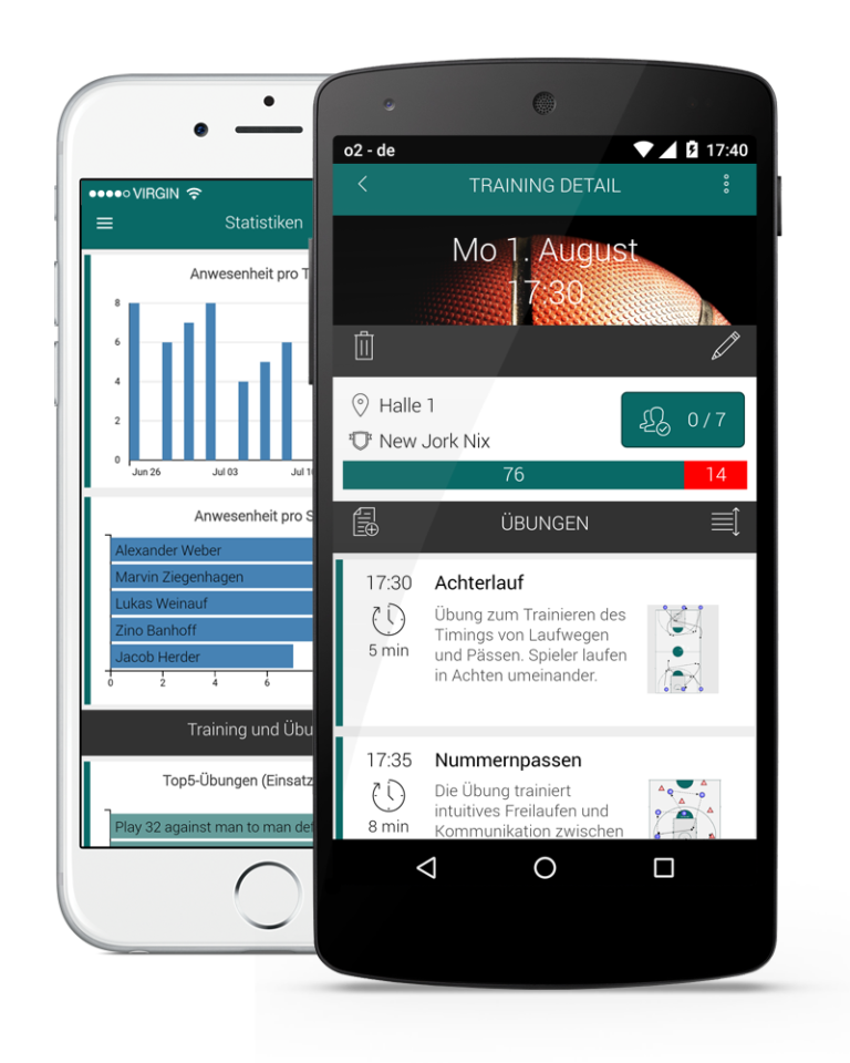 Hol dir die ultimative App für alle BasketballTrainer 99coaches